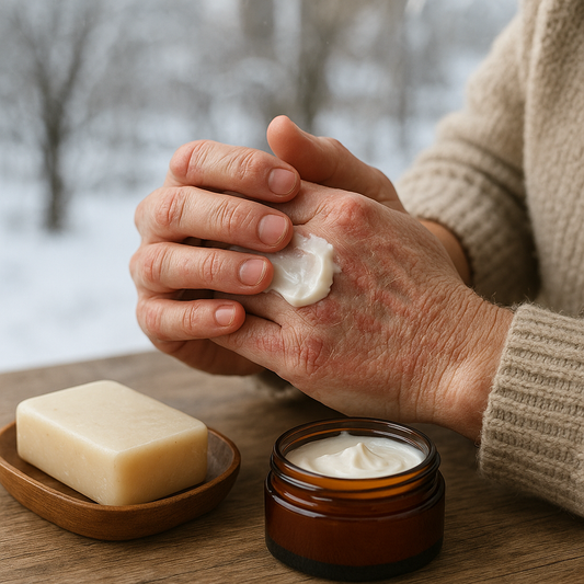 Winter Skincare Survival Guide: Protecting Your Hands with Homemade Lotions and Moisturizing Bar Soaps