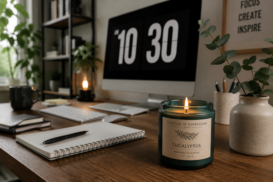 Why Eucalyptus Candles Are the Secret to Transforming Your Home Office Into a Productivity Haven
