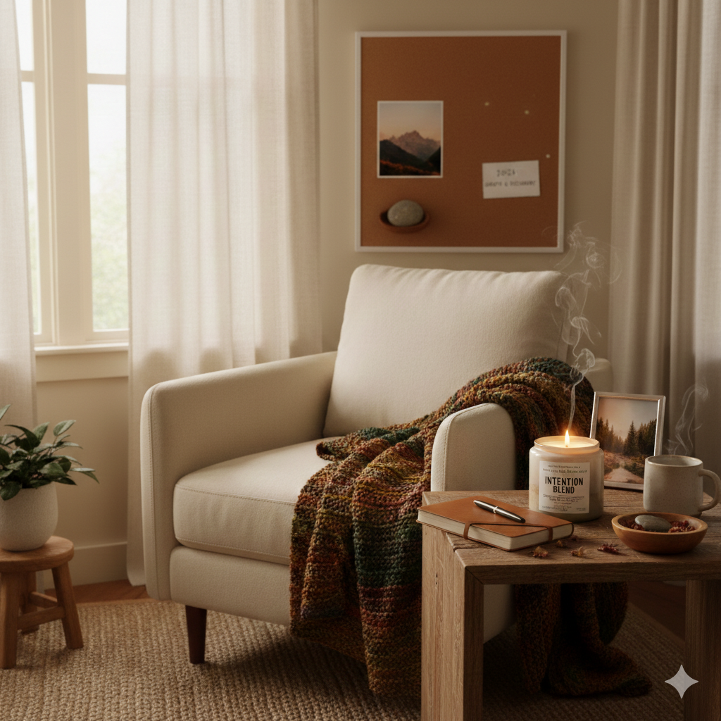 Ring in the New Year with Intention: Creating a Cozy Resolution Space in Your Home