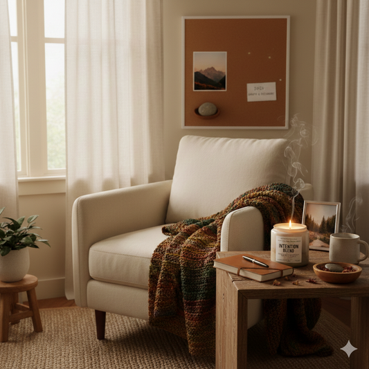 Ring in the New Year with Intention: Creating a Cozy Resolution Space in Your Home