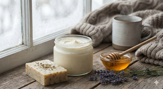 Winter Skincare Rescue: How Handmade Lotions and Natural Soaps Combat Cold Weather Dryness