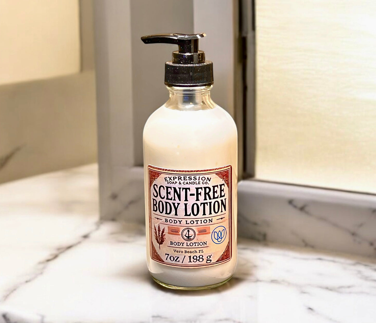 Scent Free Body Lotion – handmade lotions by Freedom of Expression Gifts.