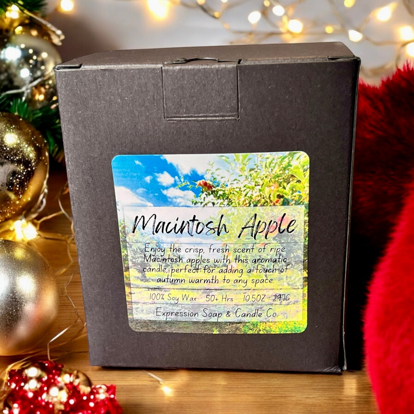 Macintosh Apple Candle