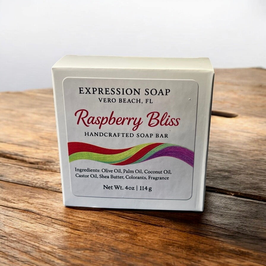 Raspberry Bliss Goat’s Milk Soap | Expression Soap