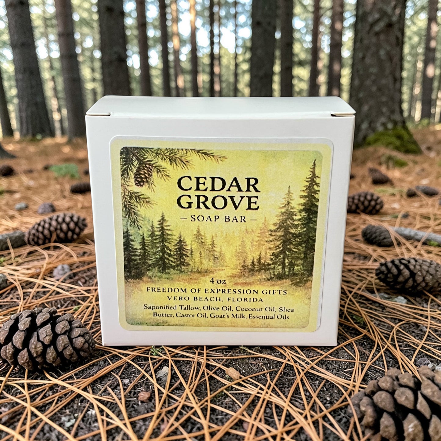 Cedar Grove Soap Bar