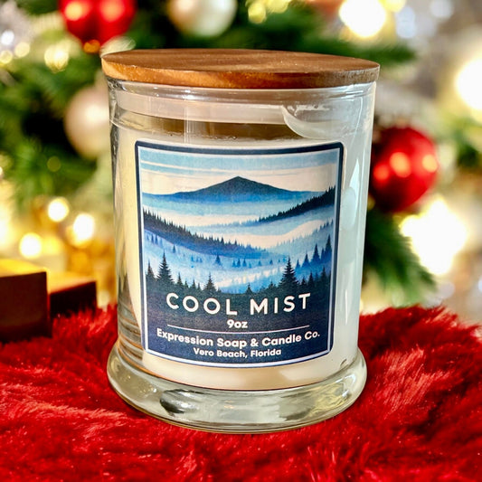 Expression Soap & Candle Company Candle 5.5oz Cool Mist Candle