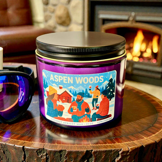 Expression Soap & Candle Company Candle Aspen Woods Candle