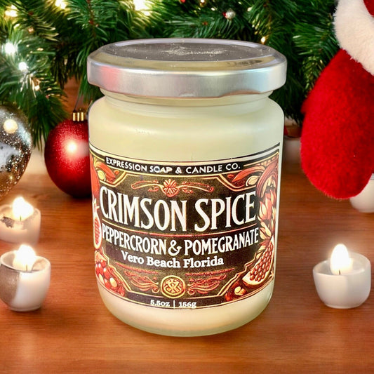 Expression Soap & Candle Company Candle Crimson Spice