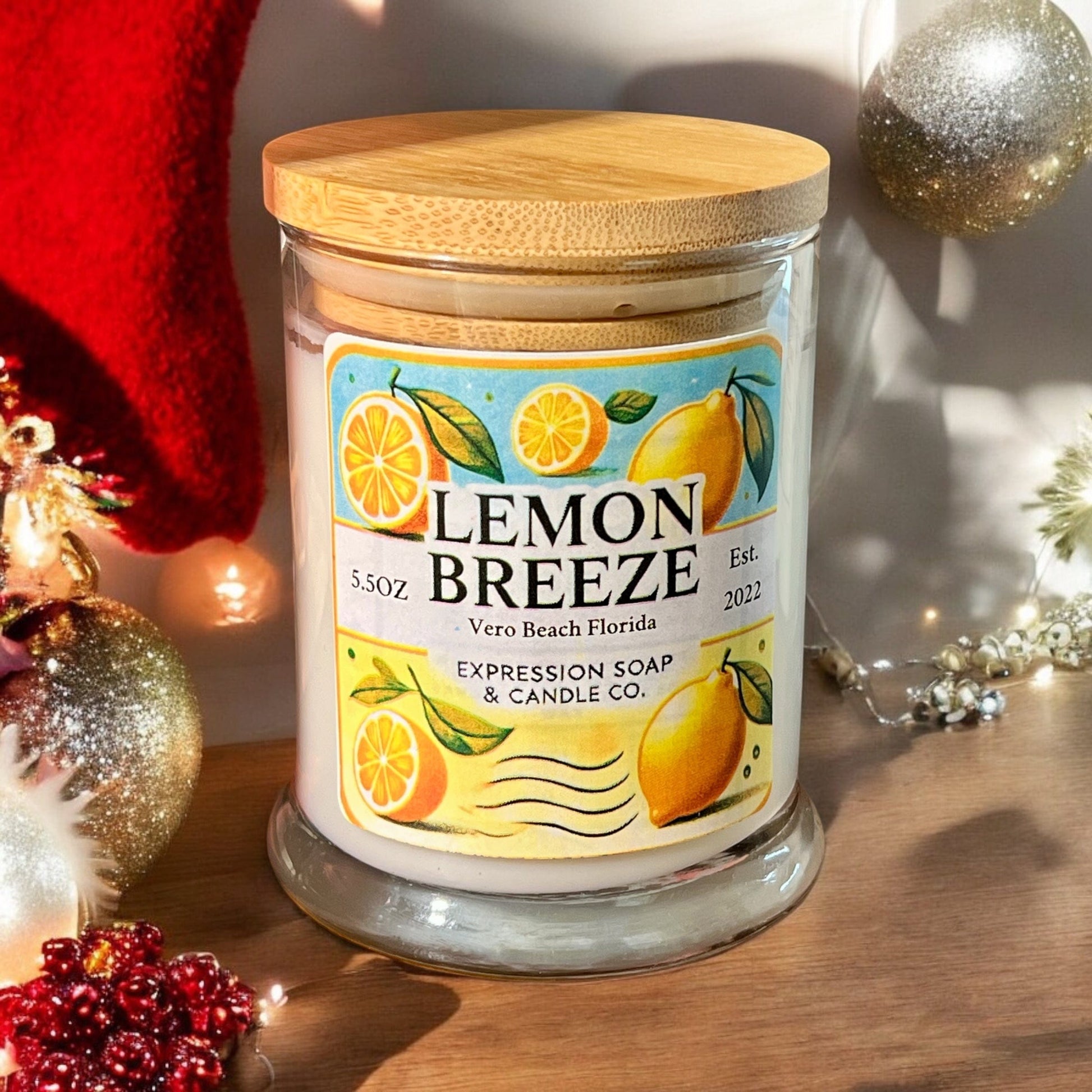 Expression Soap & Candle Company Candle Lemon Breeze Candle
