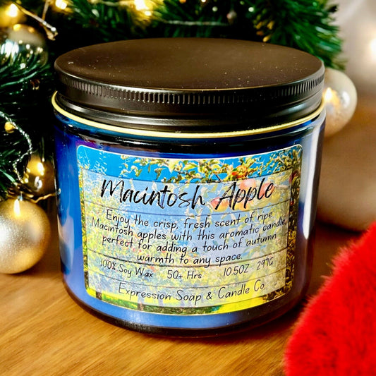 Expression Soap & Candle Company Candle Macintosh Apple Candle