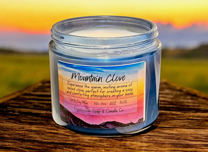 Expression Soap & Candle Company Candle Mountain Clove Candle