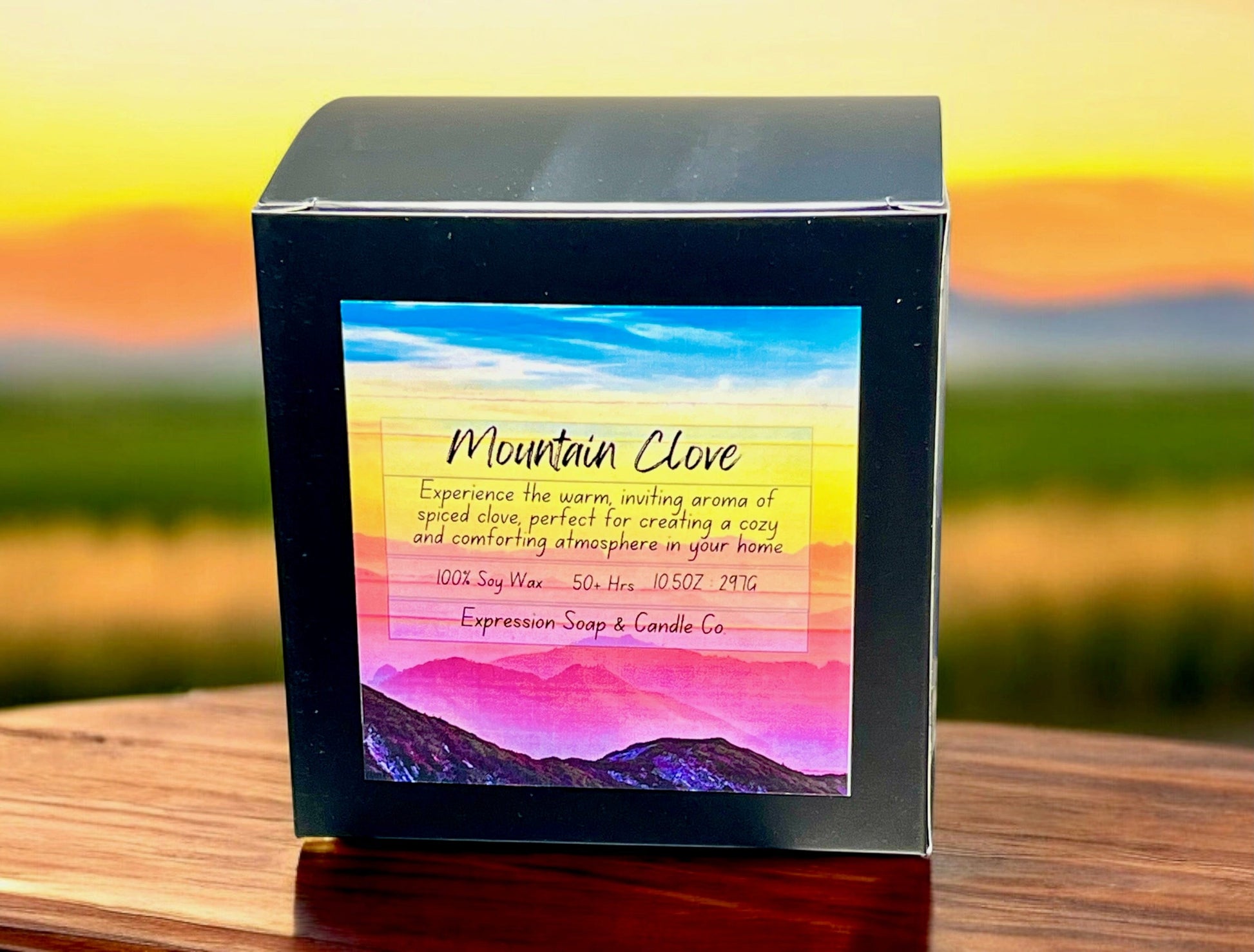 Expression Soap & Candle Company Candle Mountain Clove Candle