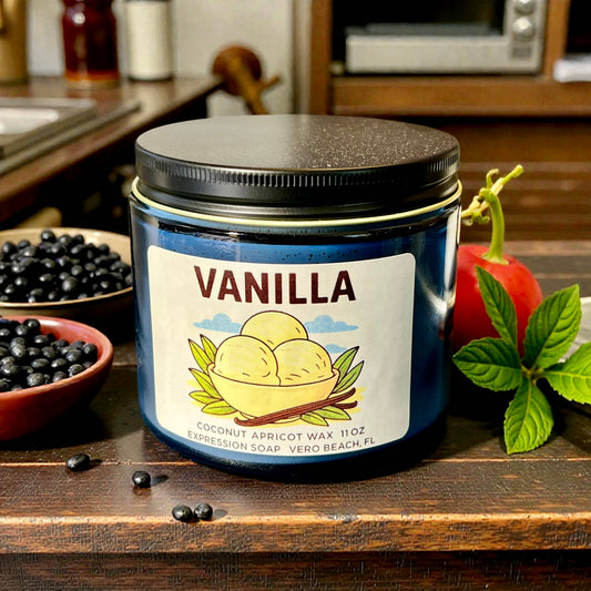 Expression Soap & Candle Company Candle Vanilla Candle