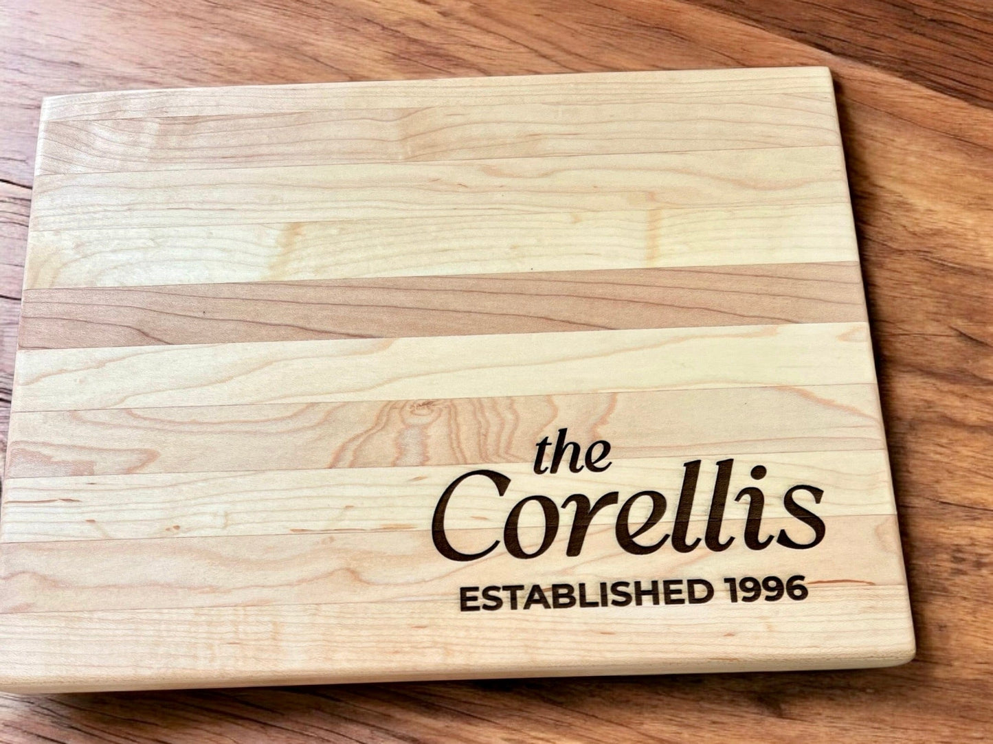 Expression Soap & Candle Company Cutting Board Family Name Cutting Board