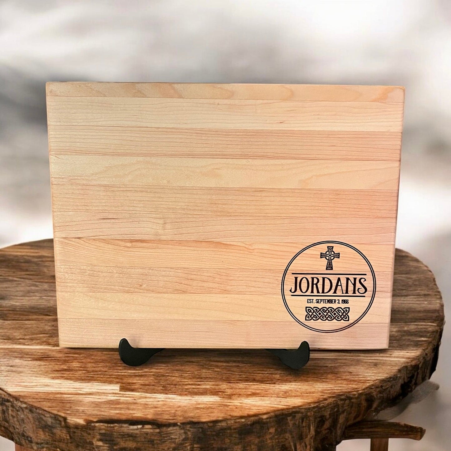 Expression Soap & Candle Company Cutting Board Family Name Cutting Board