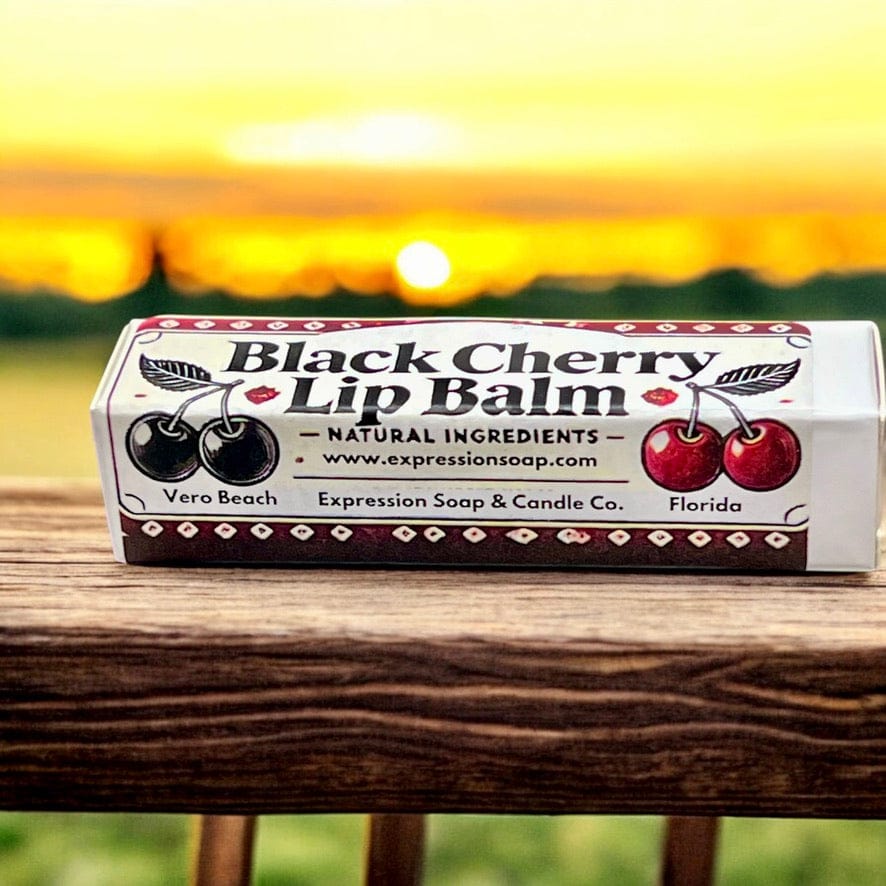 Expression Soap & Candle Company Lip Balm Black Cherry Lip Balm