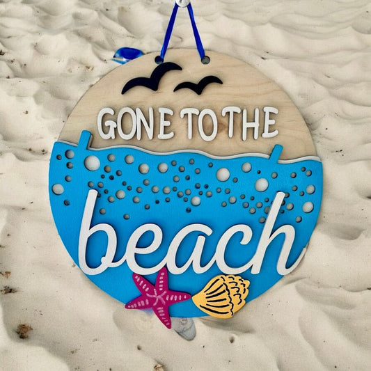 My Store Sign Gone to the Beach