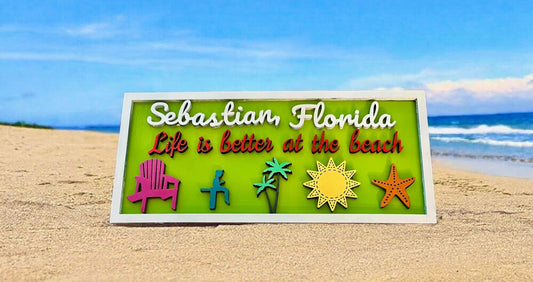 My Store Sign Sebastian Beach